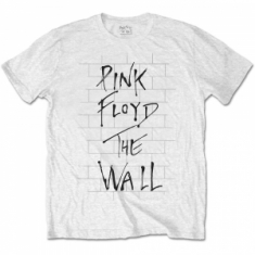 Pink Floyd - The Wall & Logo (Small) Unisex T-Shirt