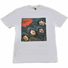 The veatles - Rubber Soul Album Cover (Small) Unisex White T-Shirt