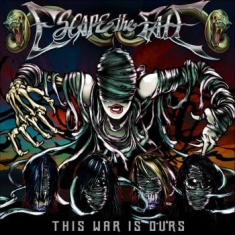 Escape The Fate - This War... (White W Red/Green Spla
