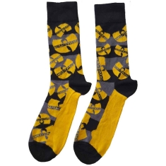 Wu-Tang Clan - Logos Yellow Uni Bl Socks (Eu 40-45)