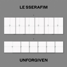 LE SSERAFIM - 1st Studio Album (UNFORGIVEN) (Weverse ver.)+ Sticker (SW) (NO CD, ONLY DIGITAL)