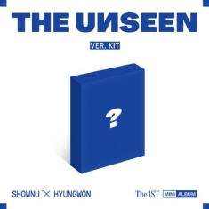 SHOWNU X HYUNGWON (MONSTA X) - 1st Mini Album (THE UNSEEN) (KiT Ver.) NO CD, ONLY DOWNLOAD CODE