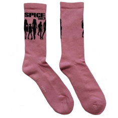 Spice Girls - Silhouette Uni Pink Socks (Eu 40-45)