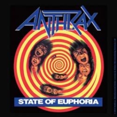 Anthrax - Single Cork Coaster: State of Euphoria