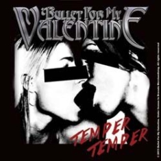 Bullet For My Valentine - Single Cork Coaster: Temper Temper