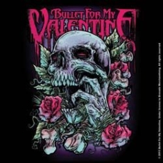 Bullet For My Valentine - Single Cork Coaster: Skull Red Eyes