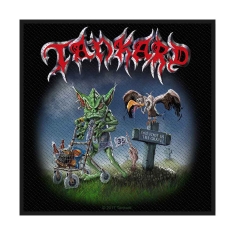 Tankard - One Foot In The Grave Standard Patch
