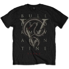 Bullet For My Valentine - Unisex T-Shirt: V for Venom (Medium)