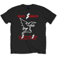 Black Sabbath - Unisex T-Shirt: Sold our Soul (Small)