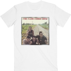 The Clash - Unisex T-Shirt: Combat Rock (Small)