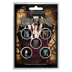 Cradle Of Filth - Button Badge Pack: Albums (Retail Pack)