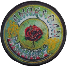 Grateful Dead - American Beauty Circle Printed Patch