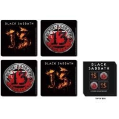Black Sabbath - 13 4 Piece Set Cork Coaster