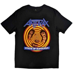 Anthrax - Unisex T-Shirt: State of Euphoria (X-Large)