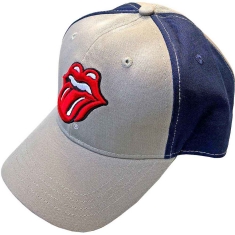 Rolling Stones - Classic Tongue Grey/Navy Baseball C