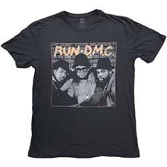 Run DMC - Unisex T-Shirt: B&W Photo (Large)