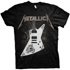 Metallica - Unisex T-Shirt: Papa Het Guitar (X-Large