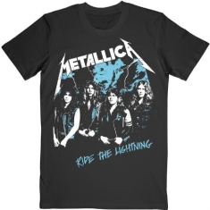 Metallica - Unisex T-Shirt: Vintage Ride The Lightni