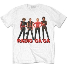 Queen - Unisex T-Shirt: Radio Ga Ga (Large)
