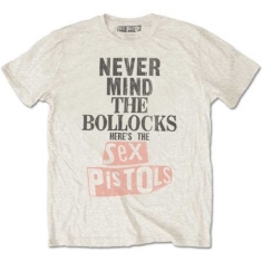 The Sex Pistols - Unisex T-Shirt: Bollocks Distressed (Large)