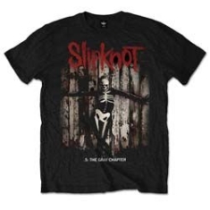 Slipknot - Unisex T-Shirt: .5: The Gray Chapter Alb