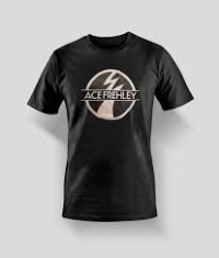 Ace Frehley - Ace Frehley T-Shirt Logo Black on Black
