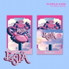 PURPLE KISS - 1st Single Album (FESTA) (POCAALBUM Ver.) NO CD, ONLY DOWNLOAD CODE