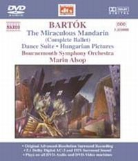 Bartok Bela - Miraculous Mandarin in the group MUSIK / DVD Audio / Klassiskt at Bengans Skivbutik AB (490096)