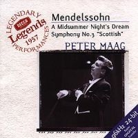 Mendelssohn - Symfoni 3 + En Midsommarnattsdröm in the group CD / Klassiskt at Bengans Skivbutik AB (500334)