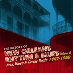 Blandade Artister - History Of New Orleans (Jazz, Blues