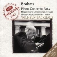 Brahms/Mozart - Pianokonsert 2 & 27 in the group CD / Klassiskt at Bengans Skivbutik AB (511326)