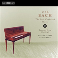 Cpe Bach - Solo Keyboard Music Vol 25