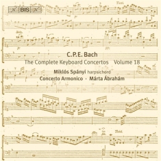 Cpe Bach - Keyboard Concertos Vol 18