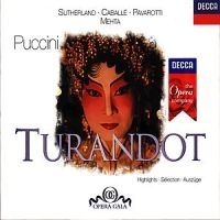 Puccini - Turandot Utdr in the group CD / Klassiskt at Bengans Skivbutik AB (528392)