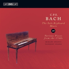 Cpe Bach - Solo Keyboard Music Vol 19