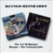 Reinhardt Django - Art Of Django/Unforgettable in the group CD / Jazz/Blues at Bengans Skivbutik AB (537319)