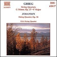 Grieg / Johansen - Stråkkvartett G-Moll Op 27  Op 35 in the group CD / Klassiskt at Bengans Skivbutik AB (540780)