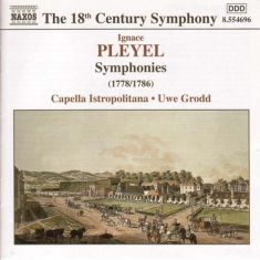 Pleyel Ignace Joseph - Symphonies Capella