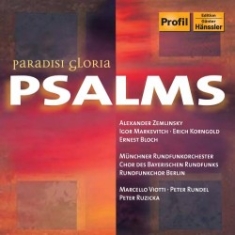 Korngold/Bloch/Zemlinsky - Paradisi Gloria Psalms