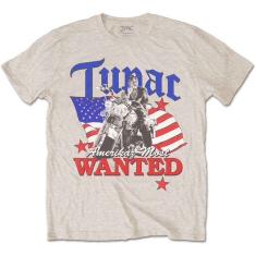 Tupac - Tupac_Most Wanted_Uni_Sand_Ts:2Xl
