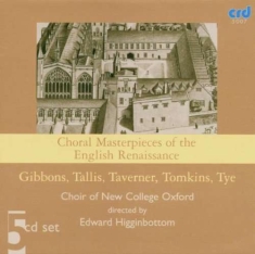 The Choir Of New College Oxford Ed - Choral Masterpieces Of The English