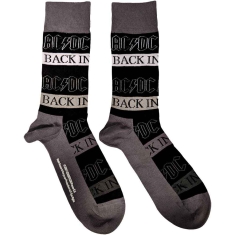 Ac/Dc - Back In Black Uni Bl Socks (Eu 40-45)