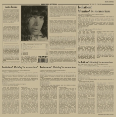 Settels Roberta - Music In Crisis