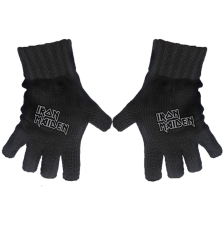 Iron Maiden - Fingerless Gloves - Logo