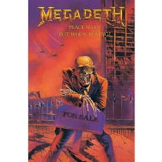 Megadeth - Peace Sells Textile Poster