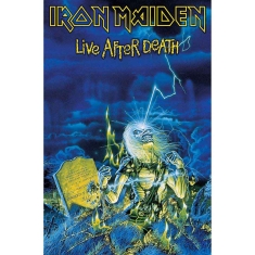 Iron Maiden - Textile Poster: Live After Death