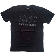 Ac/Dc - Back In Black Uni Bl   (XL)