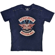 Aerosmith - Boston Pride Snow Wash Uni Navy   