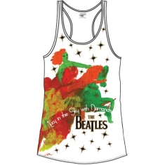 The Beatles - Lucy In The Sky Lady Wht Vest: 
