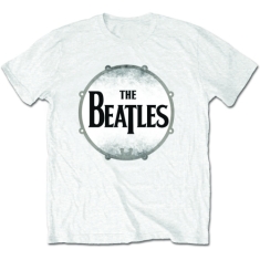 The Beatles - Drumskin Uni Wht   